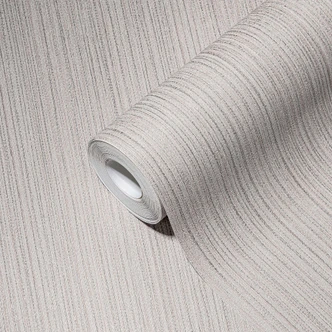 A.S. Création Vliesbehang The BOS - Battle of Style - Structuurbehang Grijs, Zilver 