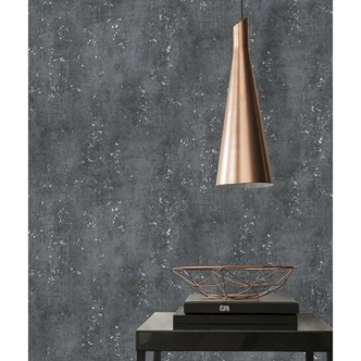 Livingwalls Betontapete Titanium 3 Vliestapete schwarz 