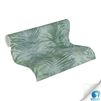 Papier peint imitation jungle - palmier design papier peint intissé - tapisserie sans colle 