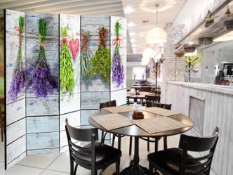 Kamerscherm - Lente inspiraties , 5-delig - 225x172 cm 