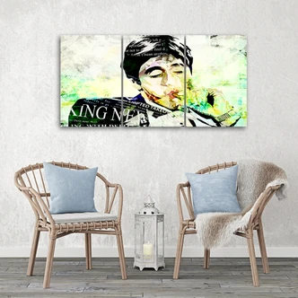 Leinwandbild 3-teilig, Al Pacino Schauspieler 