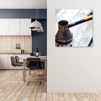 Leinwandbild, Kaffeetasse 