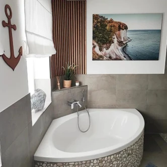 Decoro in legno - Ancora 