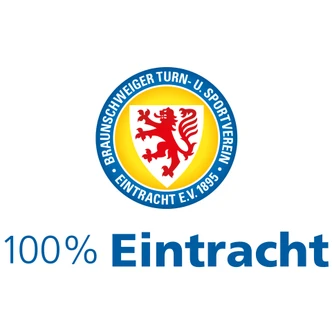 Wandtattoo Eintracht Braunschweig 100 Prozent 