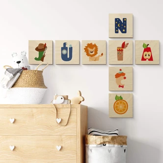 Houten Kinderalfabet Houten Kinderalfabet