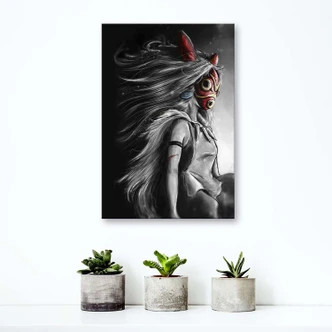 Leinwandbild, Prinzessin Mononoke 
