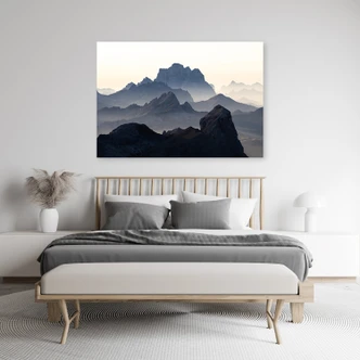Leinwandbild, Landschaft Berge Natur 