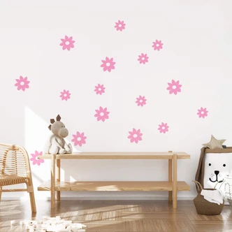 Wandtattoo Blüten-Set 4 