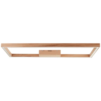 Deckenleuchte Eveline, braun, 83 x 38 cm, Holz Innenleuchte Deckenleuchte Eveline, braun, 83 x 38 cm, Holz Innenleuchte