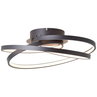Deckenleuchte Kilian, schwarz, 4, 11,5 x 39,5 cm, Metall Innenleuchte 