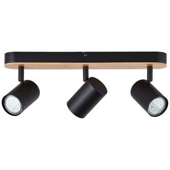 Spotbalken Luca, braun, 14,5 x 40,5 cm, Bambus Lampe Spotbalken Luca, braun, 14,5 x 40,5 cm, Bambus Lampe