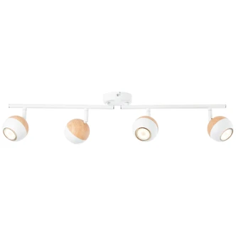Spotrohr Naima, beige, 12,5 x 75 cm, Metall Deckenspots, dimmbar Spotrohr Naima, beige, 12,5 x 75 cm, Metall Deckenspots, dimmbar