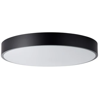 Deckenleuchte Niklas, schwarz, Ø 49 cm, Deckenlampe, dimmbar 