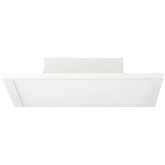 Aufbaupaneel Constantin, weiß, 29,5 x 29,5 cm, Metall Led panel, dimmbar 