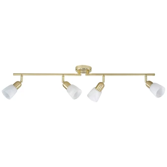 Deckenleuchte Noemi, gold, 13 x 70 cm, Metall Strahler 
