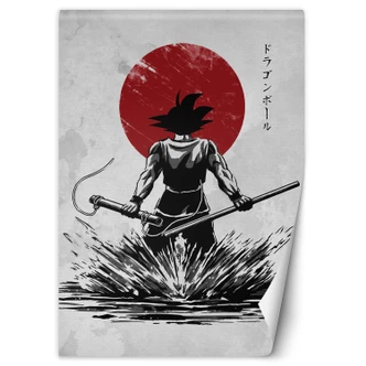 Fototapete, Son Goku während eines Kampfes 