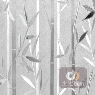 Raamfolie - statisch klevend - bamboe - 67,5 x 150 cm 