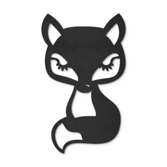 MDF Decoratie - Zittend Vosje 