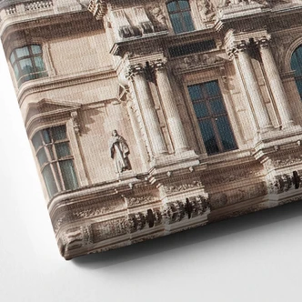 Leinwandbild Der Louvre 