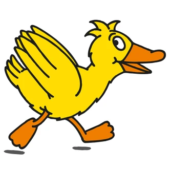 Wandtattoo Die Ente 4 