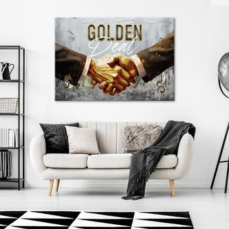 Toile, Commerce d'or 