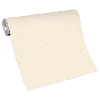 Papel pintado no tejido Erismann Casual Chic blanco 