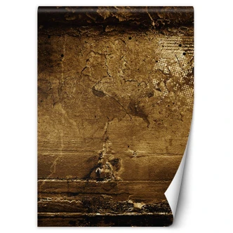 Fototapete, Betonoptik Struktur braun 