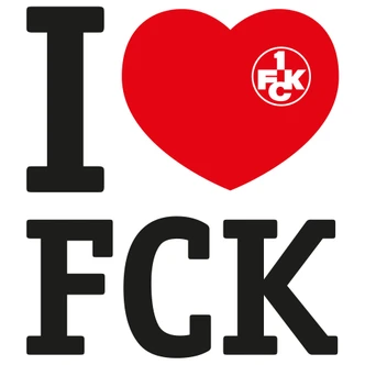 Wandtattoo I love FCK 