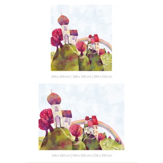 Fototapet Blanz - The Village Church 