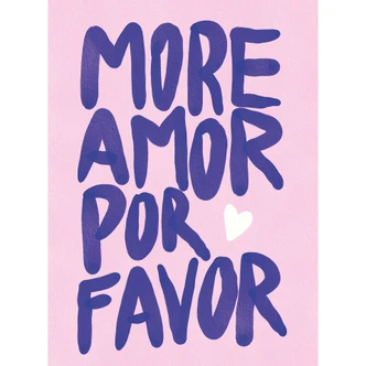Papier peint photo More amor por favor - Bloom 