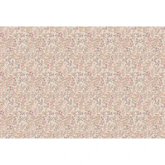 Fotomurale de motivos florales - flores de prado vintage - Beige - Bloomery Decor Fotomurale de motivos florales - flores de prado vintage - Beige - Bloomery Decor