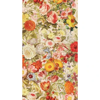 Fototapete Farbenfrohe Blumencollage - Blumentapete - Frida Floral Studio 