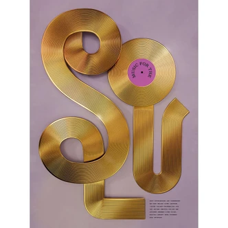 Fototapete Soul trifft auf Vinyl - Musik für die Seele - Harrison 