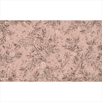 Fototapeta z ptakami i motylami na gałęziach - Kikki Belle 