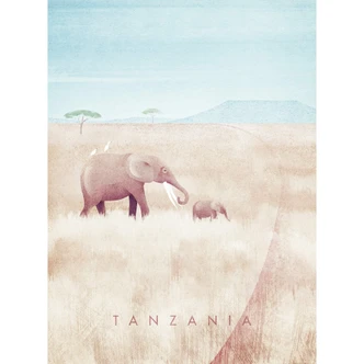 Fototapete Rivers - Tansania 