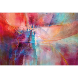 Fototapet Abstrakt - Mjuk färgdimma i rörelse - Schmucker 