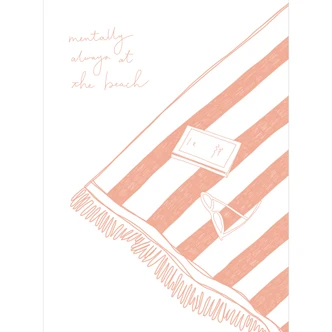 Fototapete Sehnsucht nach Meer und Strand | Sommer Tapete - Soley 