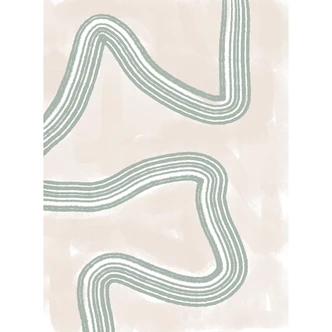 Papel Pintado Arte Moderno - Abstracto Twist - uplusmestudio 