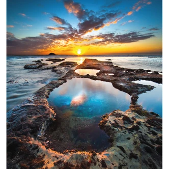 Maori Bay - Wall Mural Maori Bay - Wall Mural