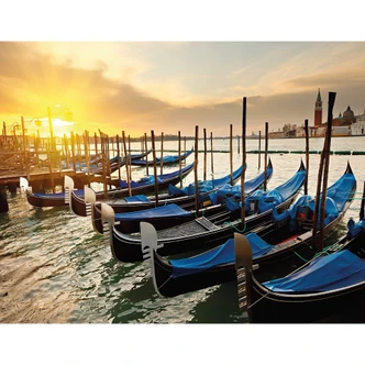 Venetian Gondolas - Wall Mural 
