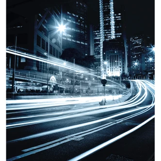 Lights in the City - Wall Mural 