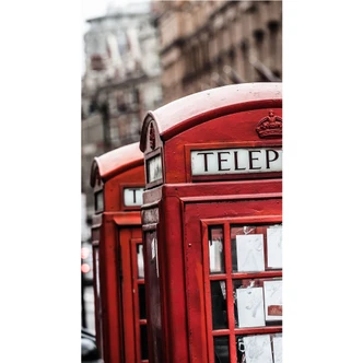 British Phone Booth - Wall Mural 