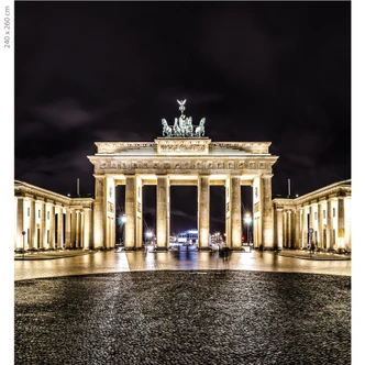 Fotomurale Brandenburger Tor 240x260 cm 