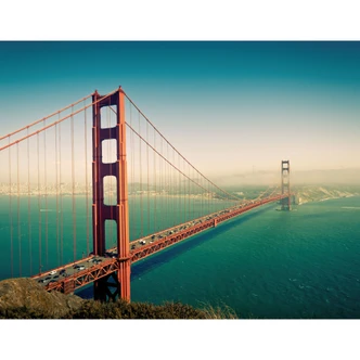 Papier peint photo La ville par la baie - 336x260 cm 