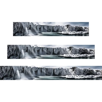 Wall Mural Shcherbina – Islands Waterfall – Wall Mural 