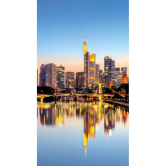 Lights in Frankfurt - Wall Mural 