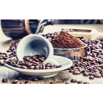 Fotobehang Koffiedroom 