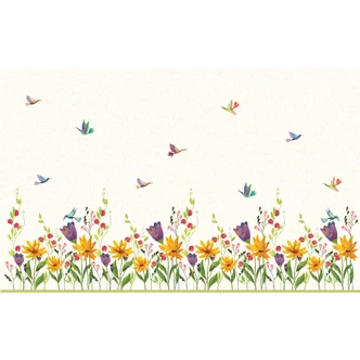 Fototapete Blanz - Blütenpoesie 