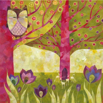 Fototapet Blanz - Hjorden 