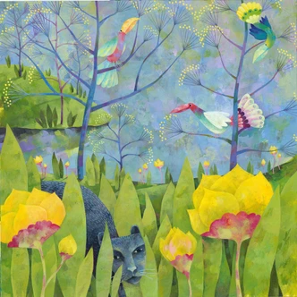 Fototapet Blanz - I junglen 